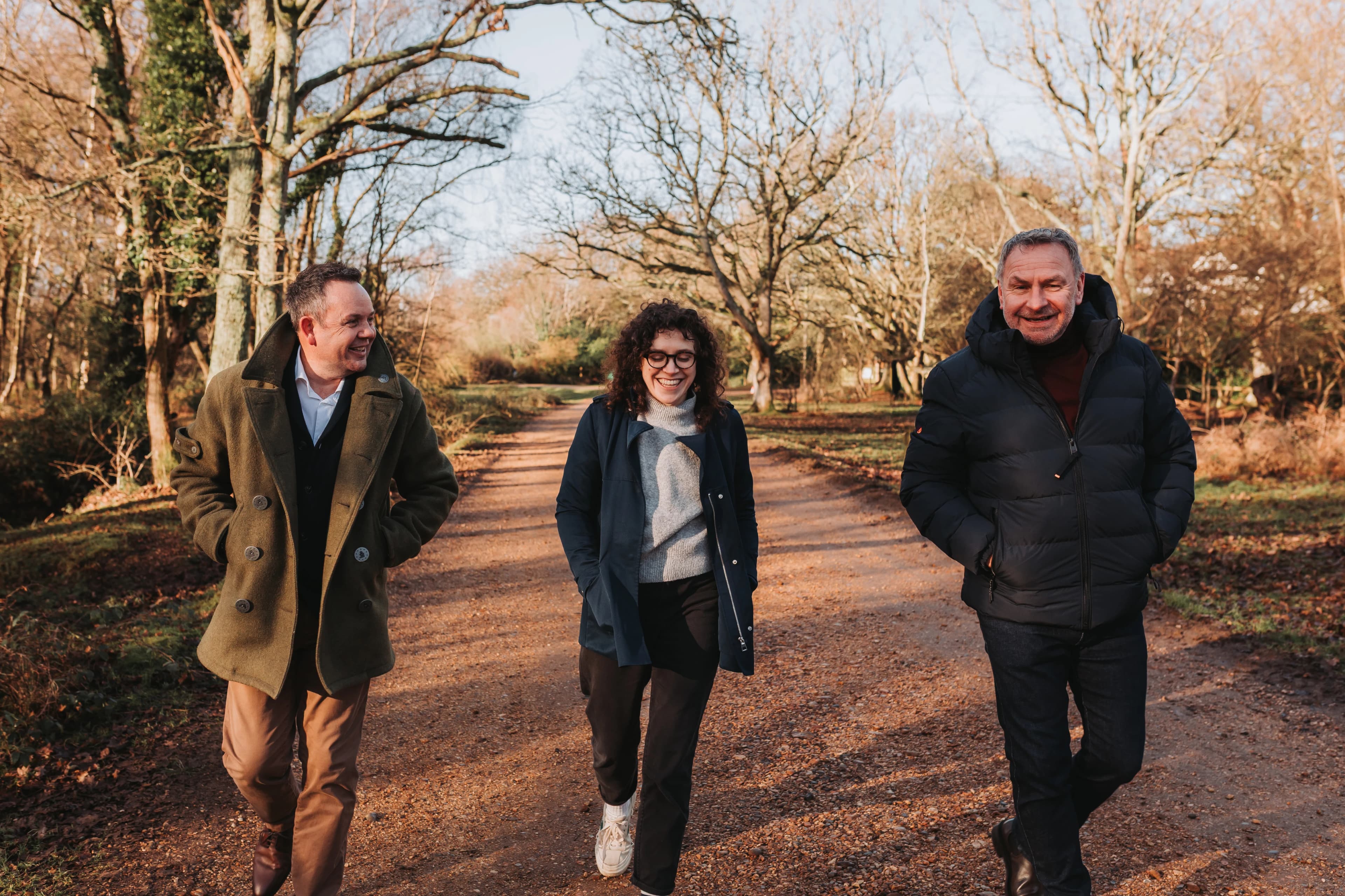 RAMP Team Walking in the New Forest