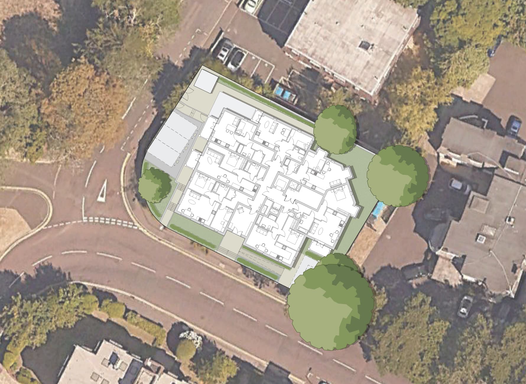 Dorset Lodge Site Plan
