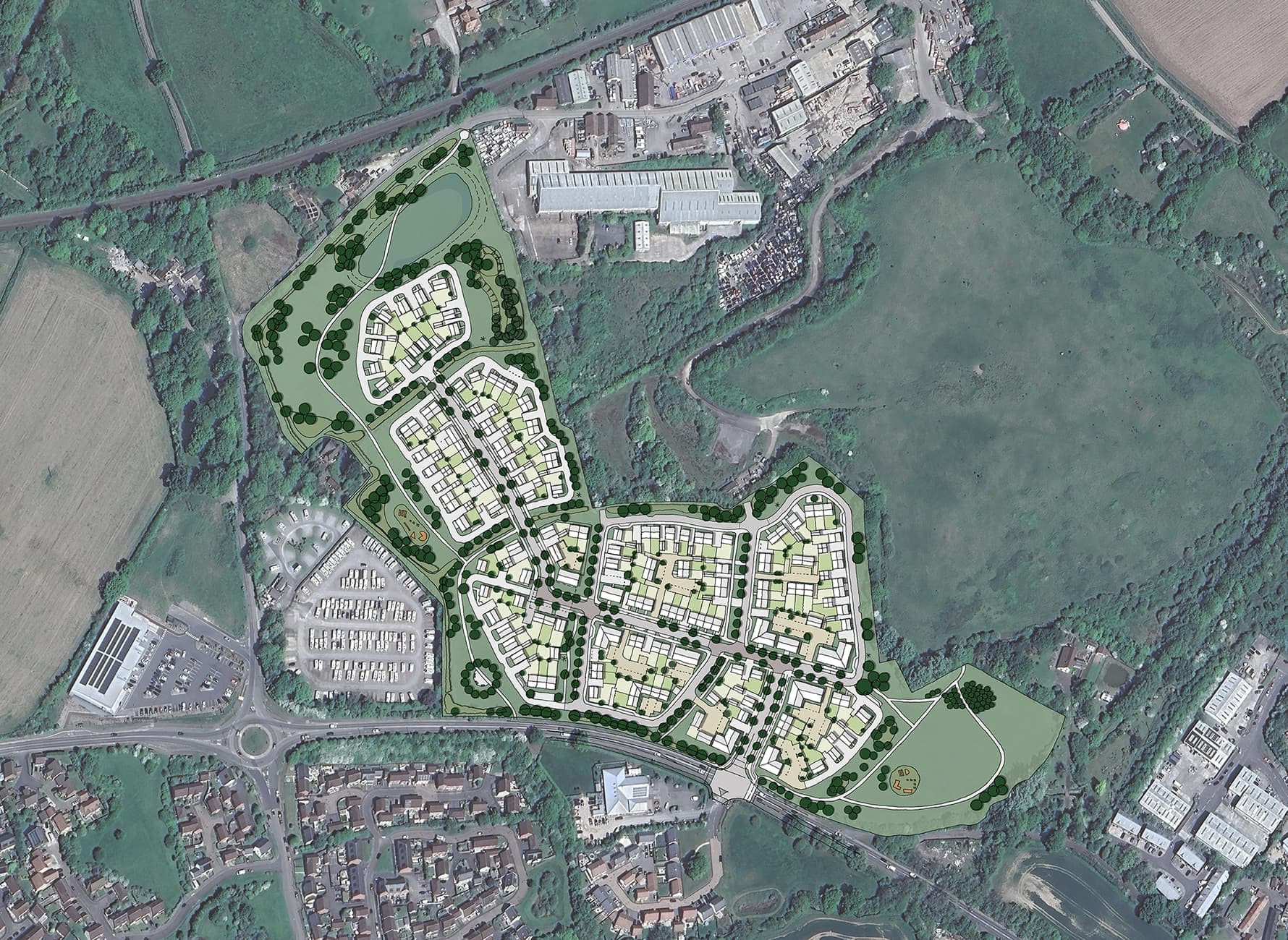 Wellington Illustrative Masterplan